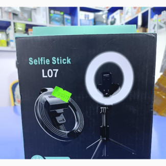 Selfie Stick L07 LED Ring Light Tripord