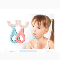 Silicone U-Shape Kids Manual Toothbrush