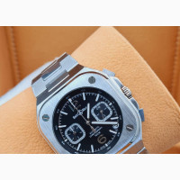 High Quality BELL ROSS Silver Chain Black Dial Watch