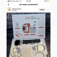 Ultra Smart Watch X8 - 8in1 Series