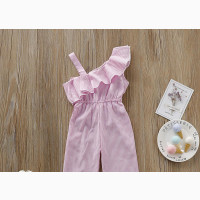Cute Baby Girls Rompers Sleeveless Off Shoulder 528623339