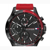 TOMMY HILFIGER Rubber Watch for Men - High Quality