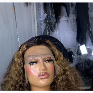 Stunning Human Hair Highlighted Pixie - 100% Authentic!