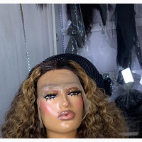 Stunning Human Hair Highlighted Pixie - 100% Authentic!