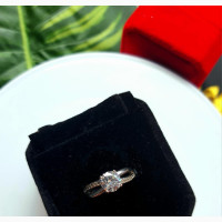 Moissanite Engagement Ring