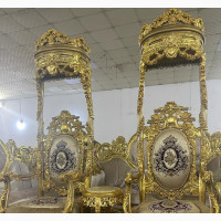 Turkish Golden King Size Chair 2 in 1