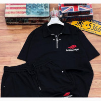 Balenciaga Lúxury Zip-Up Up Down Short