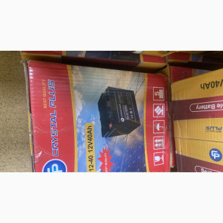 Crystal Plus 12v 40ah Deep Cycle Battery