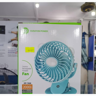 Table Fan and Power Bank