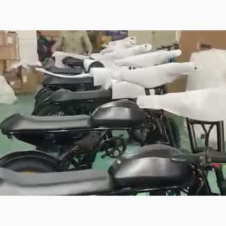 2024 Black Motorcycle Electric Bike