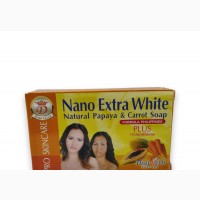 Nano Extra White Natural Papaya and Carrot Plus Glutathione