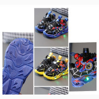 Spider Man LED Light Sneakers Available in Different Colors