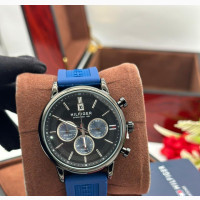 Tommy Hilfiger Chronograph Rubber Strap Watch