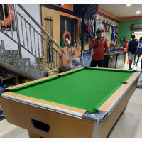 Snooker Board With Marble Top and Coin