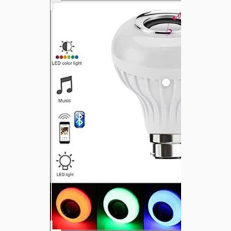 Bluetooth Music Speaker LED Bulb