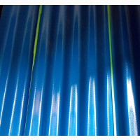 Blue Oven Baked Zinc Gutter