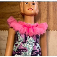 Angel Pink Ruffle Dress