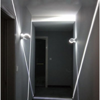 White Liner LED Wall Light