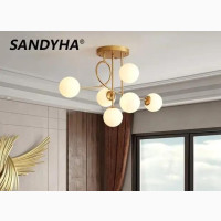 Mordern Nordic E27 Led Ceiling Chandelier for Living Room