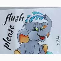 Toilet Sticker - Perfect Reminder