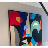 Frame With Canvas Artwork 40/40