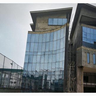 Frameless Aluminum Curtains Wall
