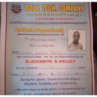 Welder Fabricator