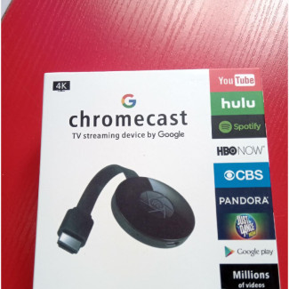 Google Chromecast Wireless TV Streaming Device HDMI Dongle