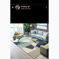 6ft X 4ft Center Rug