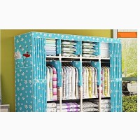 Durable Mobile Wooden Wardrobe