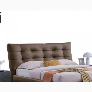 Luxury Bed - Genuine Leather Head Board