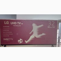 LG 32 UHD Frameless Smart TV - Brand New