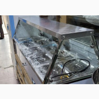 Food Warmer Bain Marie Show Case With Sliding Door