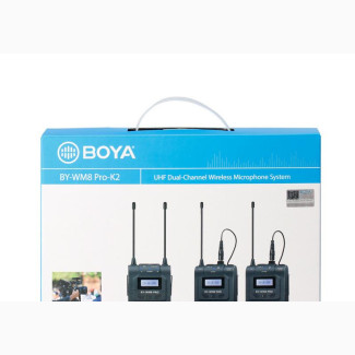 Boya Wm8 Pro Wireless Microphone - Brand New