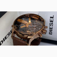 Original DIESEL Leather Strap Watch Available in Store
