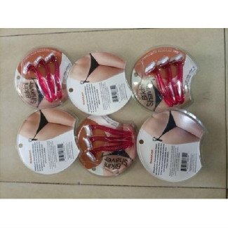 Beauty Land Bikini Shaver - Disposable Razors. 6 Packs