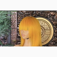 Sunrise Fringe Wig - 10 Human Hair with Free Lash Brush