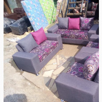 7 Seater Sofa Set - Brand New - Brown
