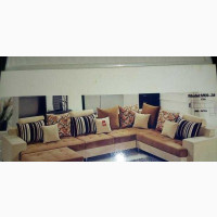 7 Seater Sofa Set - Brand New - Brown