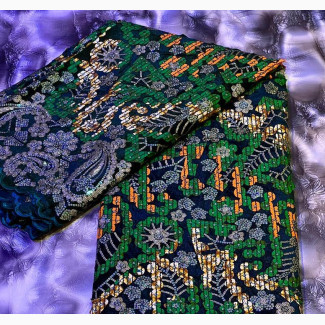 Classy Ankara Embroidery Lace Fabrics