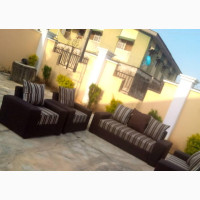 Complete Set of Fabric Sofa