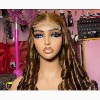 Wig 5by5 Brown Hair