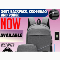 Brand New 3in1 Top Security Bag Pack - Unisex