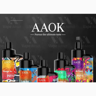 Aok 8000puffs Disposable Vape - Various Flavors Available