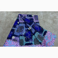 Sequined Ankara Lace Fabrics New