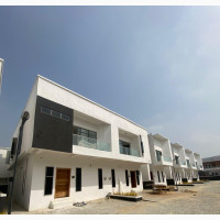 Newly-Built Furnished 4bdrm Duplex in Orchid for Rent