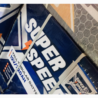 Original 220ah 12V SUPER SPEED Tall Tubular Battery