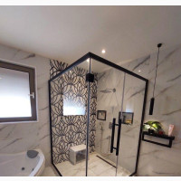 Customized Shower Cubicles 10mm Tempered Glass
