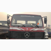 Red Mercedes Benz 6 Tires