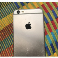Apple iPhone 6 64 GB Silver - Used, Not Working Battery, 3 Dents on Screen